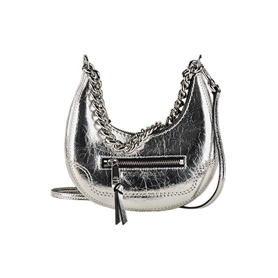 Sac à main argent MJ
