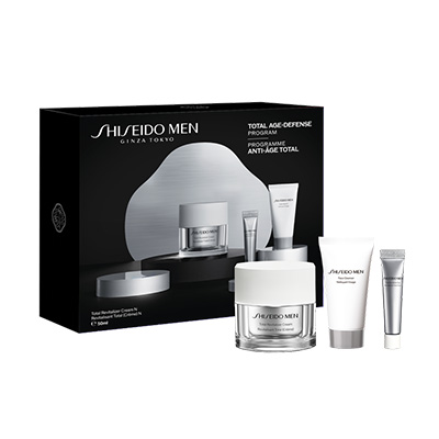 BEAUTÉ PRESTIGE INTERNATIONAL – Coffret programme anti-âge pour homme Shiseido